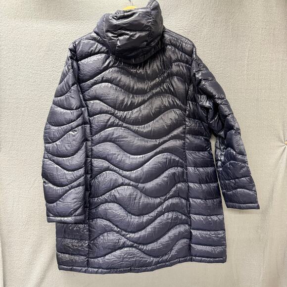 Andrew Marc Coat Womens XXL Blue Packable Lightweight Premium Down Puffer Jacket - Picture 3 of 10